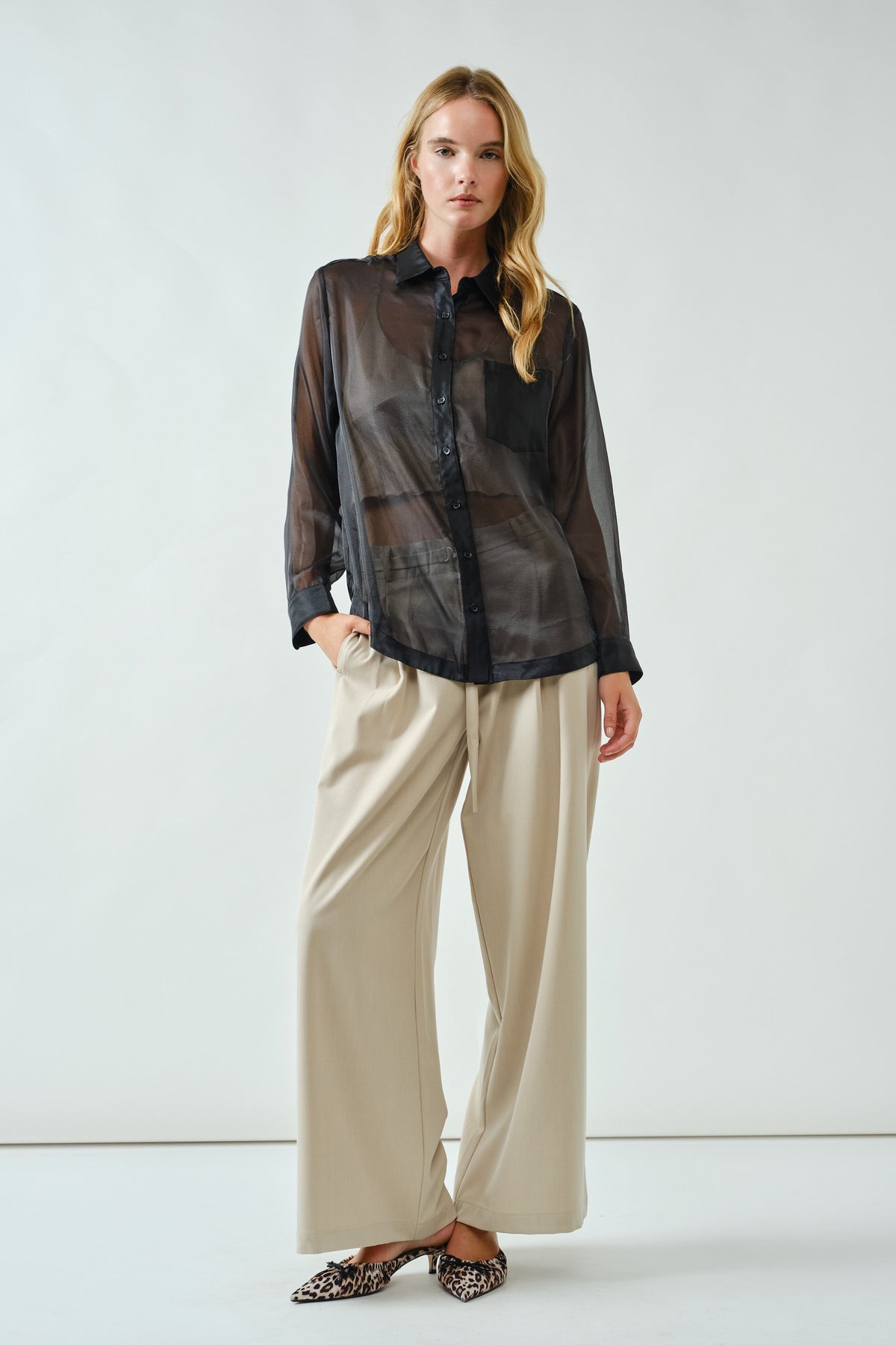 Sabrina Organza Shirts