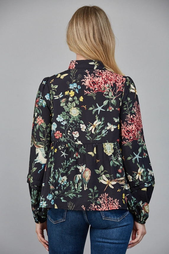 Savannah Floral Blouse