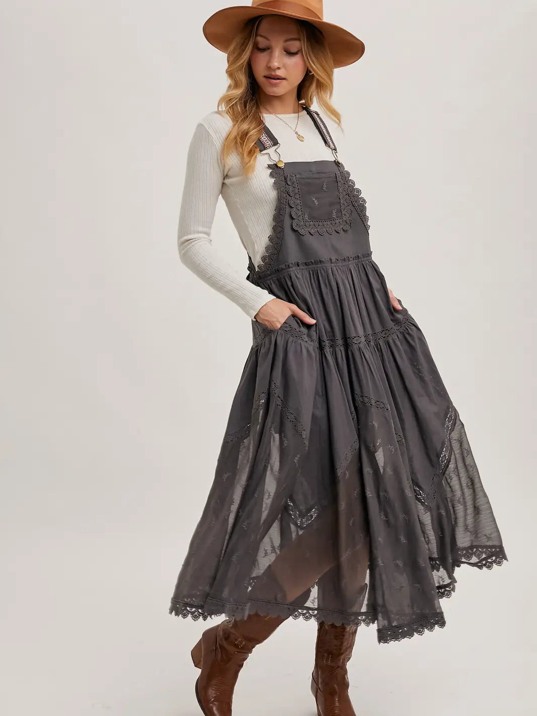 Dixie Overall Maxi Dress