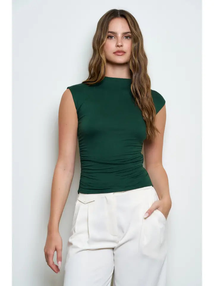 Diedra Top - Hunter Green