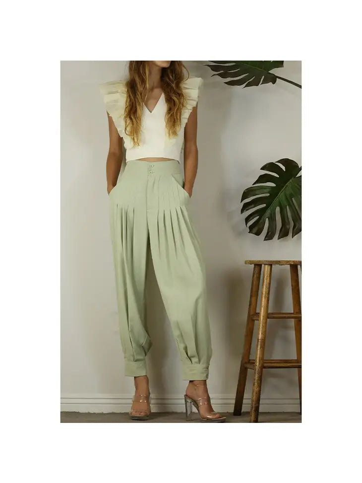 Bella Pleated Pants