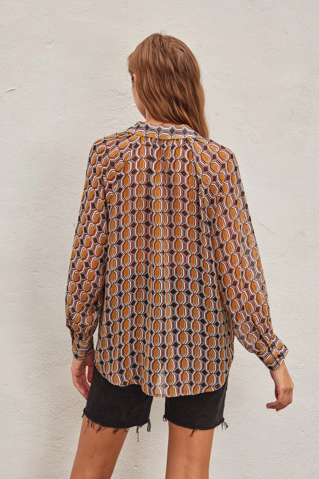 Helena Geo Relaxed Shirt