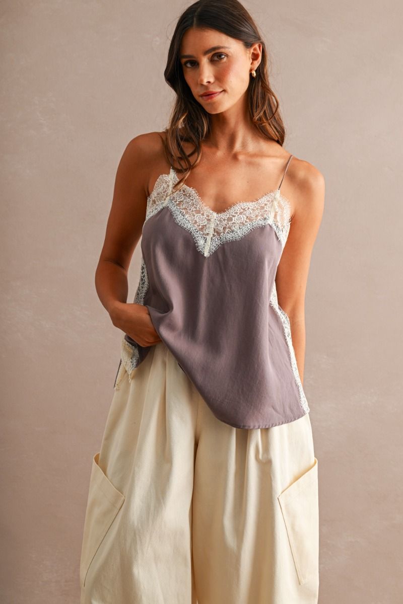 Lacey Spaghetti Straps Top