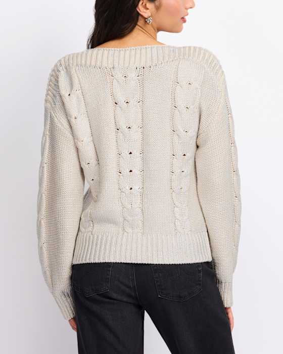 Debbi Cable Knit Sweater