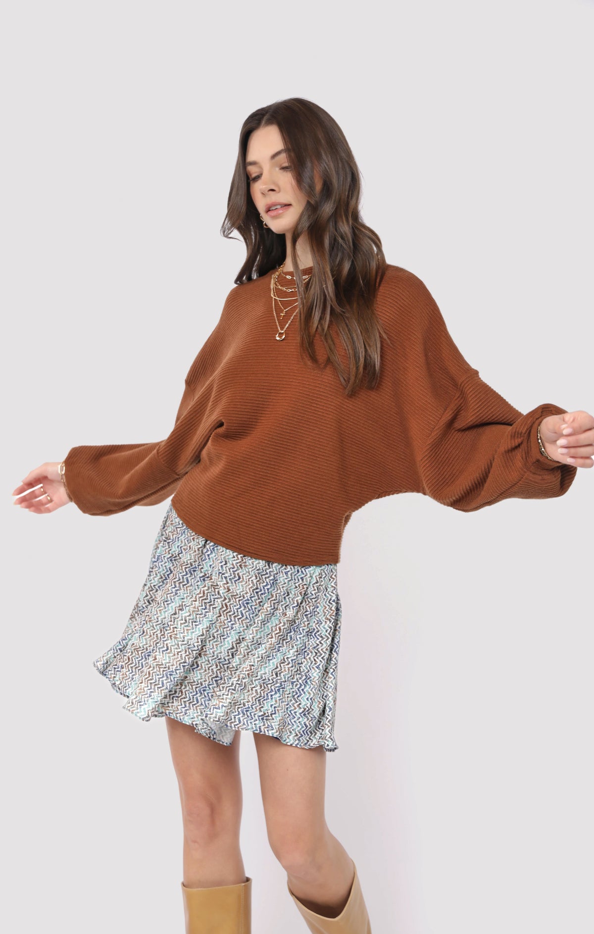 Cara Dolman Sleeve Top
