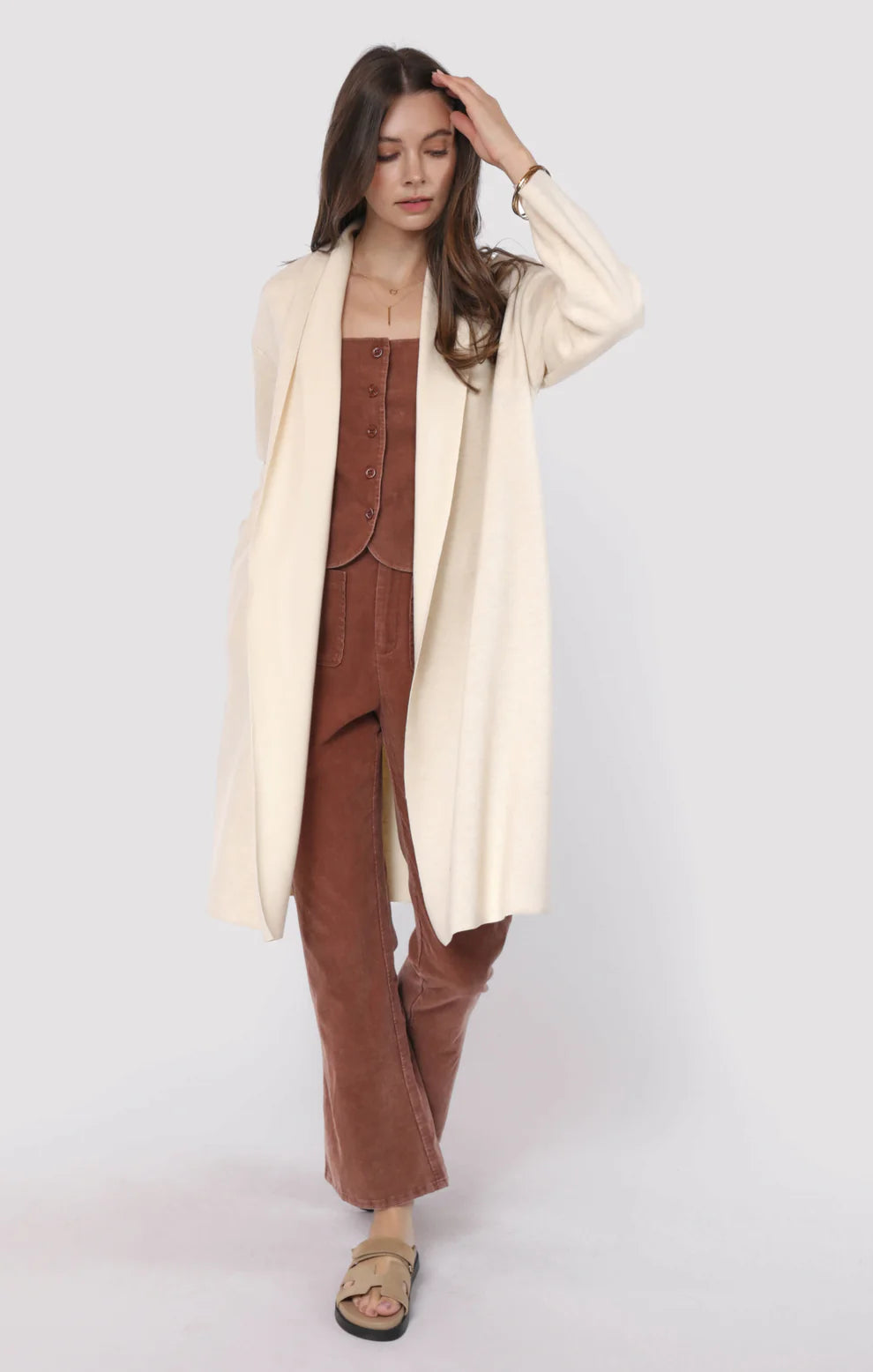 Alessia Shawl-Open Coat
