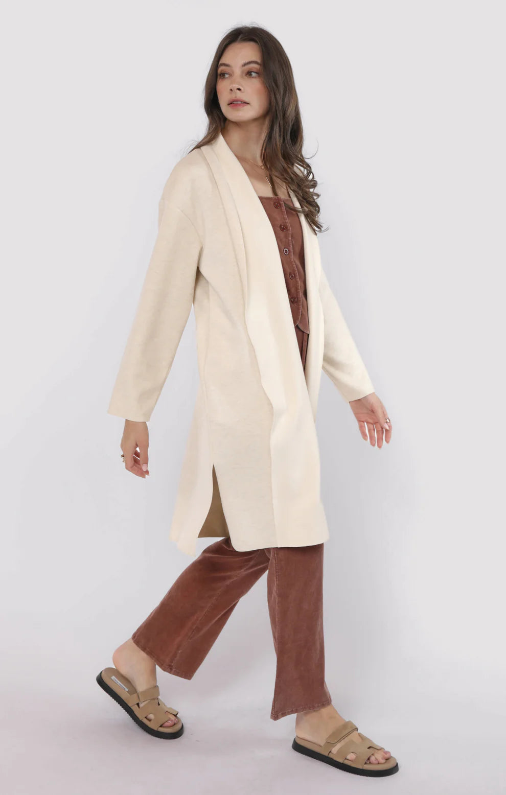 Alessia Shawl-Open Coat