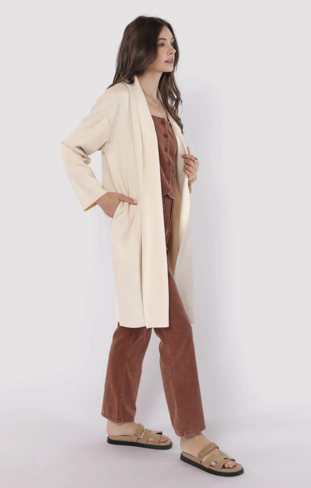 Alessia Shawl-Open Coat