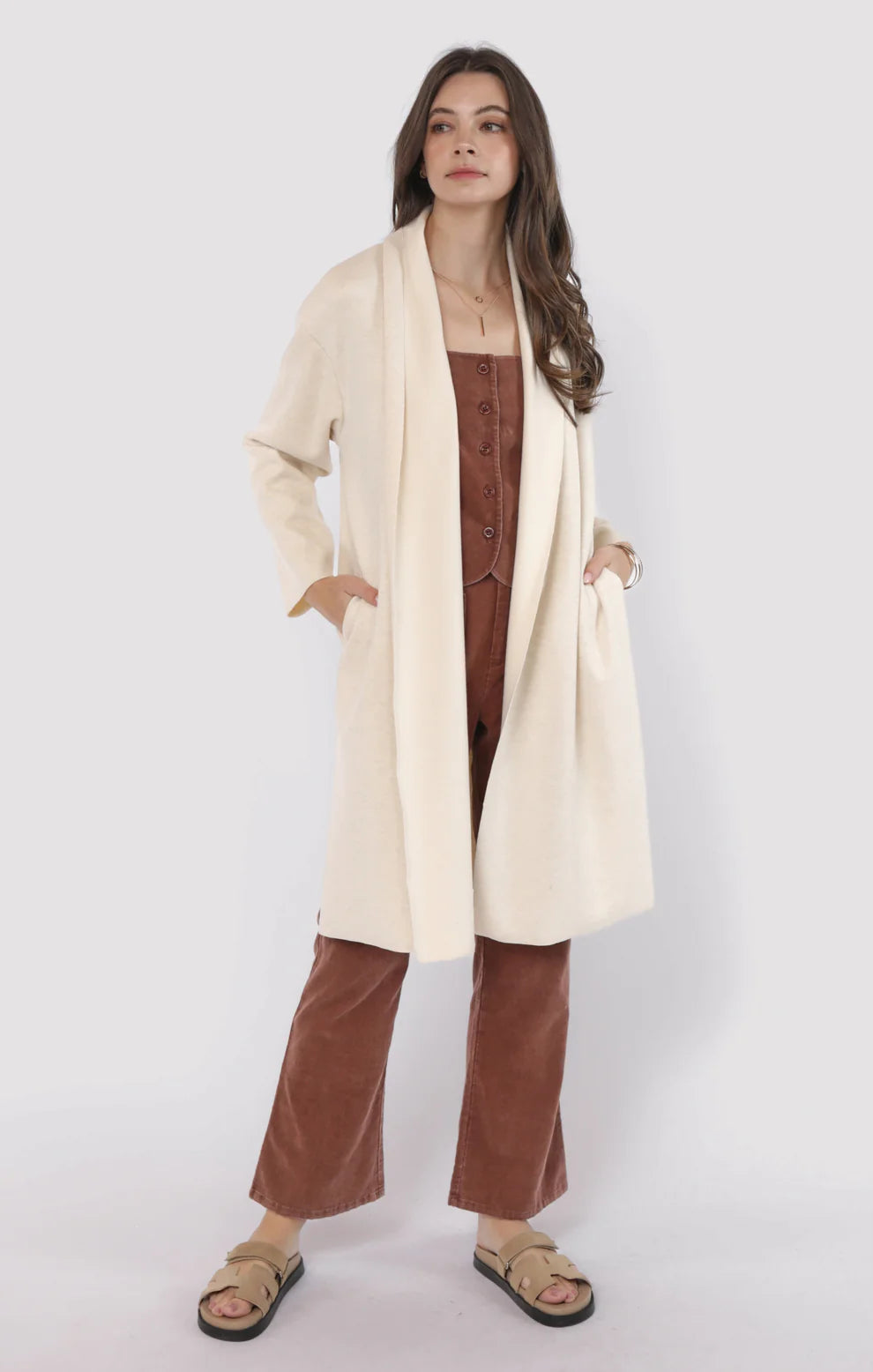 Alessia Shawl-Open Coat